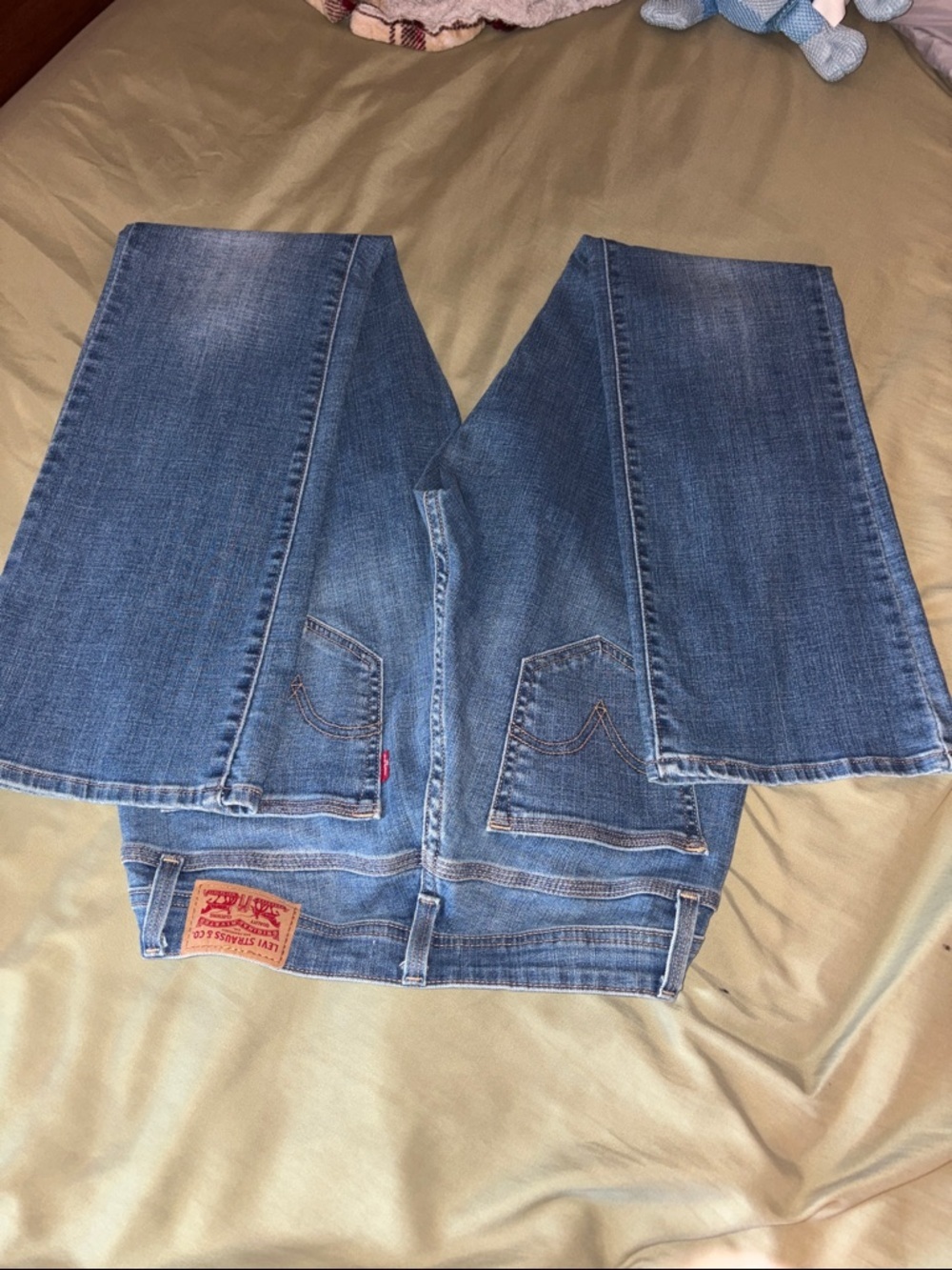 Levi's Women's Blue Boot Cut Jeans - Picture 5 of 6